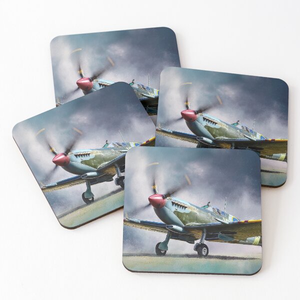 Item preview, Watercolour Splash Spitfire designed and sold by Skyframe Aviation.