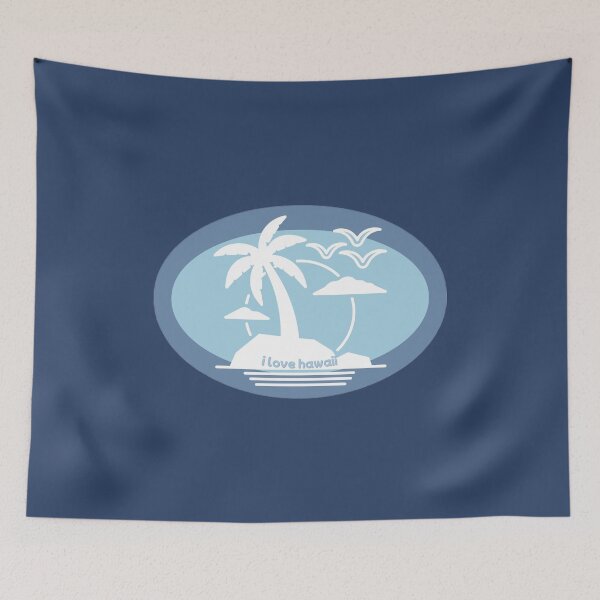 Item preview, "i love hawaii" Seagulls designed and sold by YsDesignsHawaii.