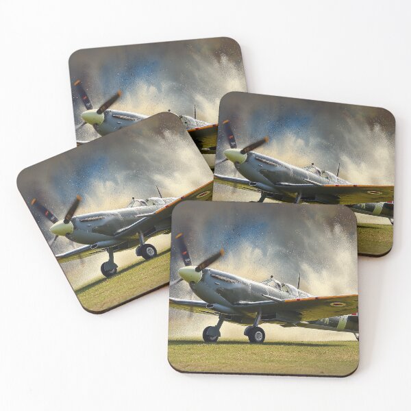 Item preview, Watercolour Splash Spitfire designed and sold by Skyframe Aviation.