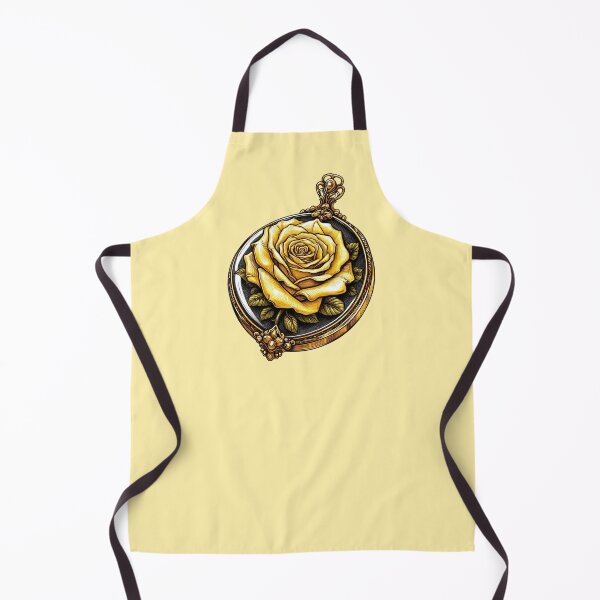 Item preview, Preserved Yellow Rose Pendant designed and sold by AmberRoseWrites.