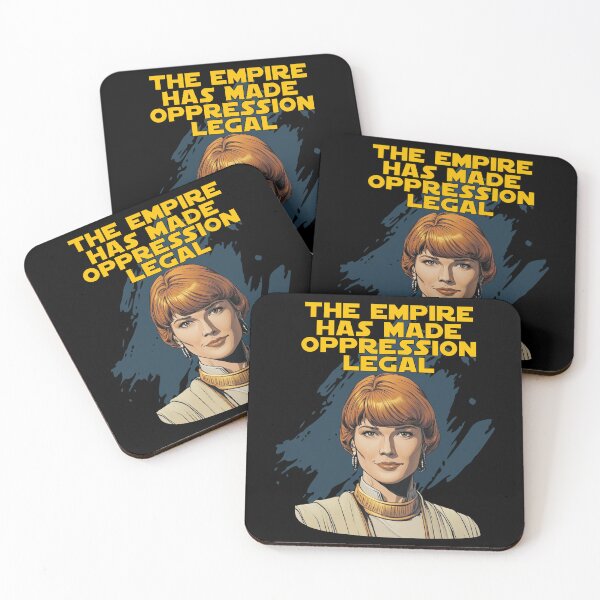 Item preview, Mon Mothma Quote – The Empire Has Made Oppression Legal – Star Wars Political Shirt designed and sold by JavensArt.