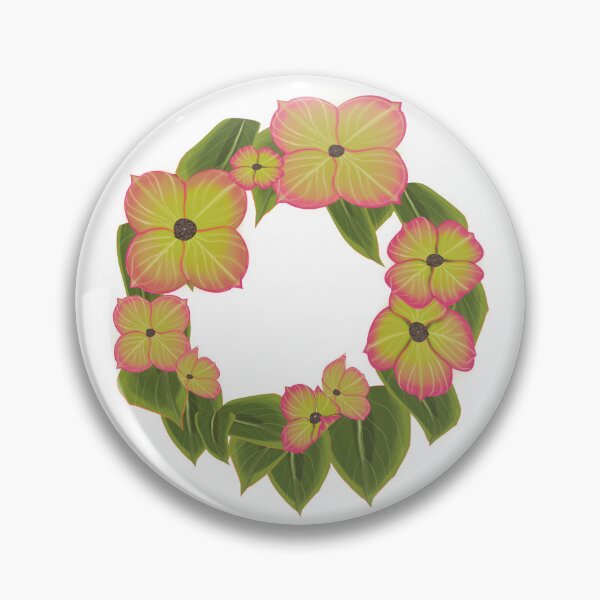 Item preview, Dogwood Wreath designed and sold by Symbiotic Inspired.