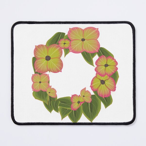 Item preview, Dogwood Wreath designed and sold by Symbiotic Inspired.