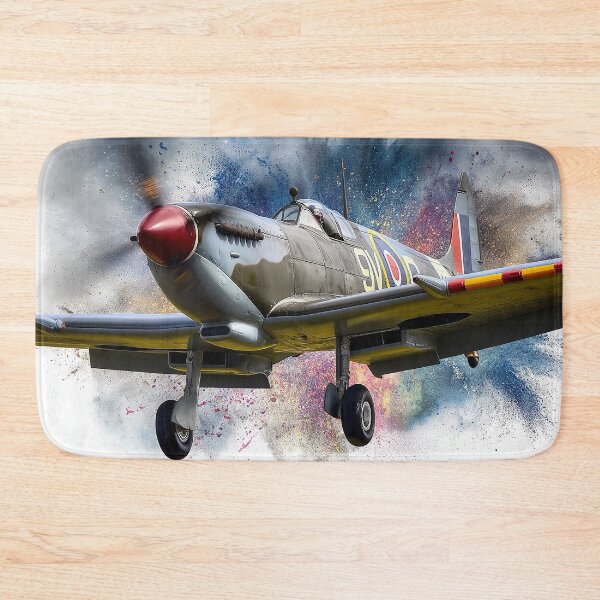 Item preview, Watercolour Splash Spitfire designed and sold by Skyframe Aviation.