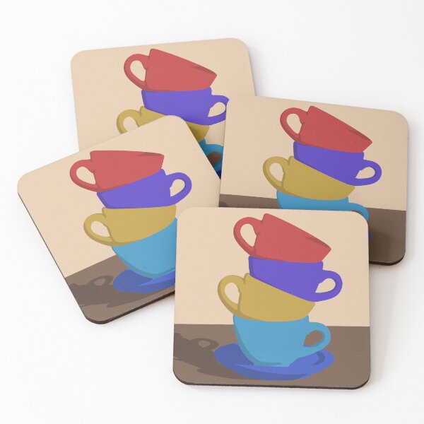 Item preview, Colourful Mug Tower designed and sold by JLDxArt.