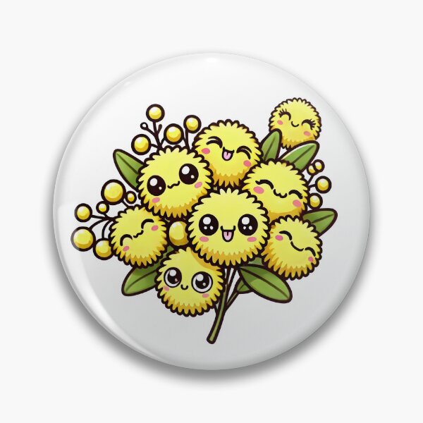 Item preview, Cute Kawaii Acacia - wattle day  designed and sold by Aakriti12-.