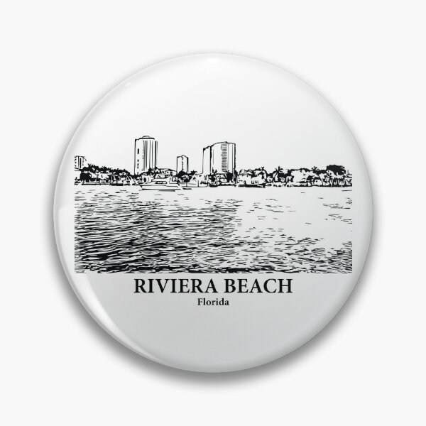 Artikelvorschau, Riviera Beach - Florida entworfen und verkauft von Lakeric Cityscapes.