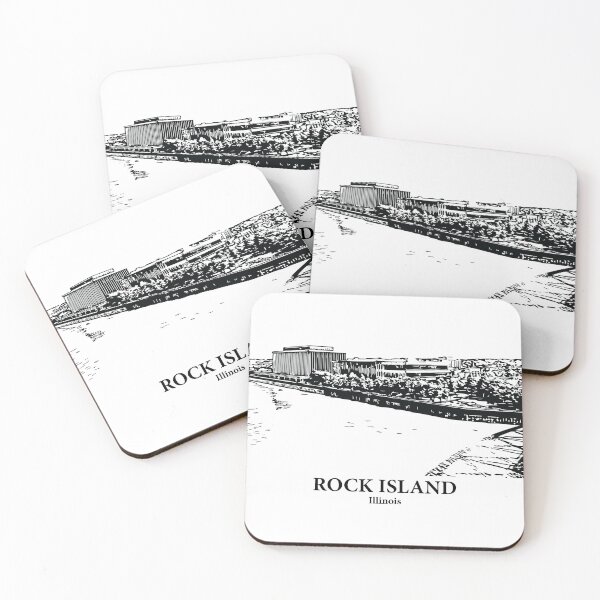 Artikelvorschau, Rock Island - Illinois entworfen und verkauft von Lakeric Cityscapes.