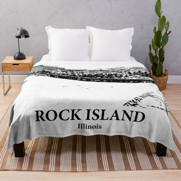 Artikelvorschau, Rock Island - Illinois entworfen und verkauft von Lakeric Cityscapes.