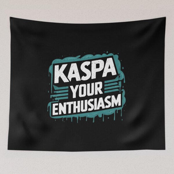 Item preview, HODL KASPA No Exit Strategy designed and sold by RadDeck.