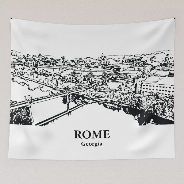 Item preview, Rome - Georgia designed and sold by Lakeric Cityscapes.