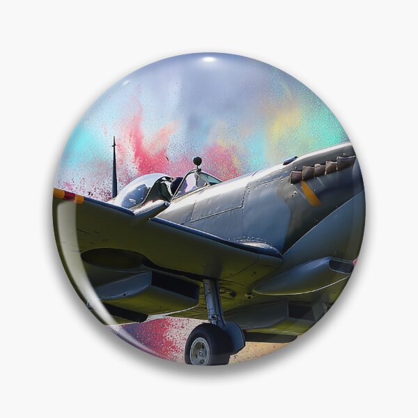 Item preview, Watercolour Splash Spitfire designed and sold by Skyframe Aviation.