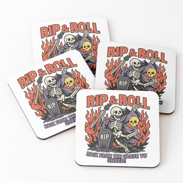 Item preview, RIP & Roll – Skeleton designed and sold by pecussoul.