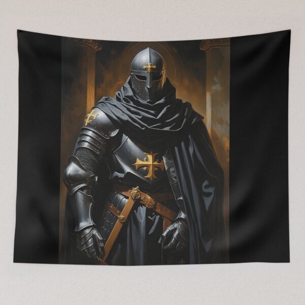 Item preview, the knight templar in black armour designed and sold by optimusprime39.