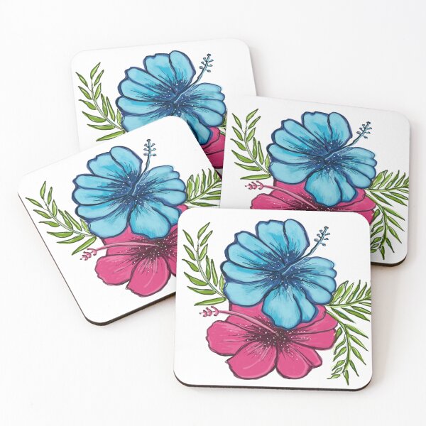 Item preview, Sketchy Then Sexy – Hibiscus Reimagined designed and sold by Kim.Buck.Too.