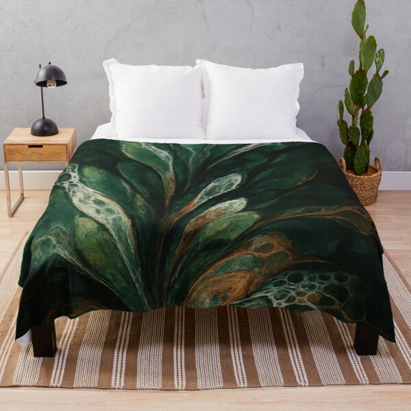 Item preview, Emerald Flow & Copper Bloom designed and sold by AbstractAnom.