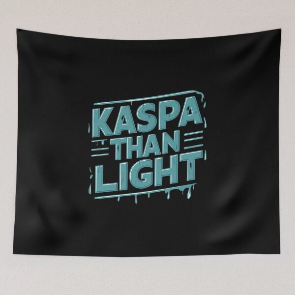 Item preview, Powered By Kaspa Mining designed and sold by RadDeck.