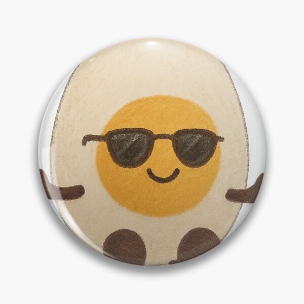 Item preview, Amuseable Boiled Egg Chic designed and sold by DecalRush.