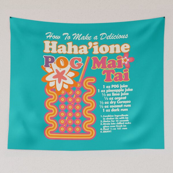 Item preview, How To Make a Delicious Haha'ione POG Mai Tai designed and sold by SBVillard.