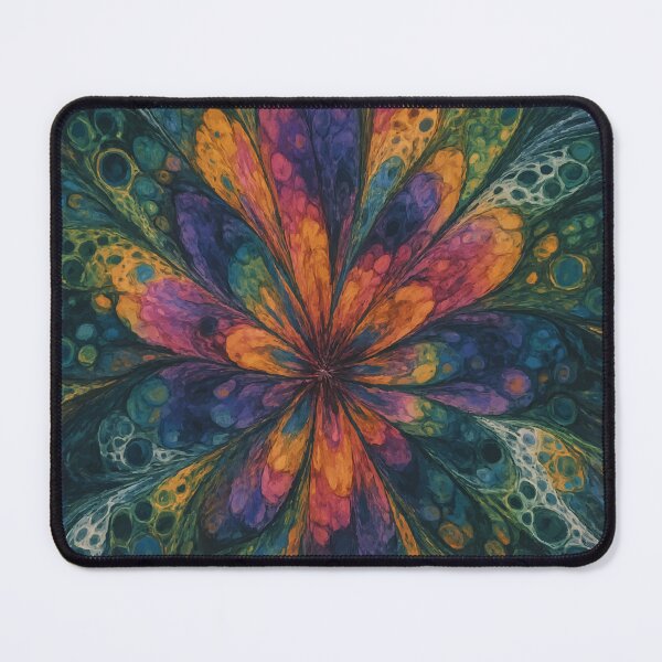 Item preview, Explosion of Colorful Blooms designed and sold by AbstractAnom.