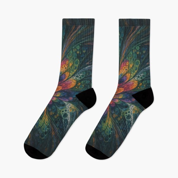 Item preview, Explosion of Colorful Blooms designed and sold by AbstractAnom.