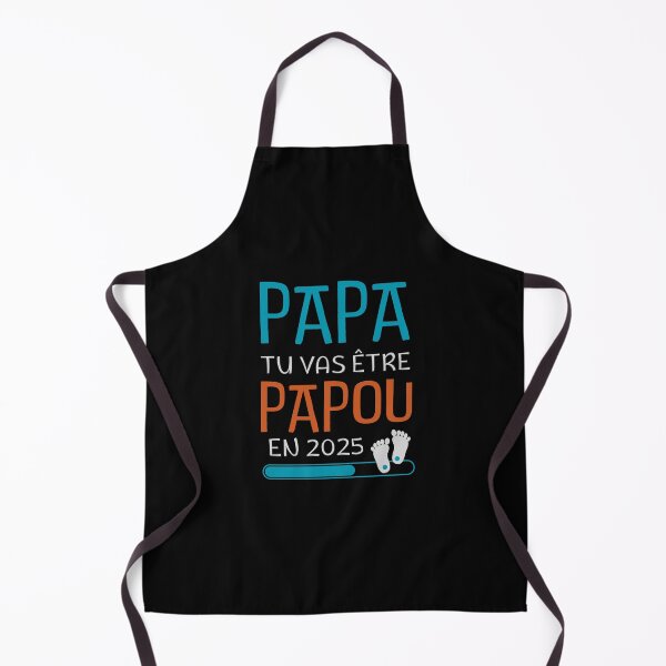 Item preview, Papa Tu Vas Être Papou en 2025 Futur GrandPère designed and sold by Niko Samuel.