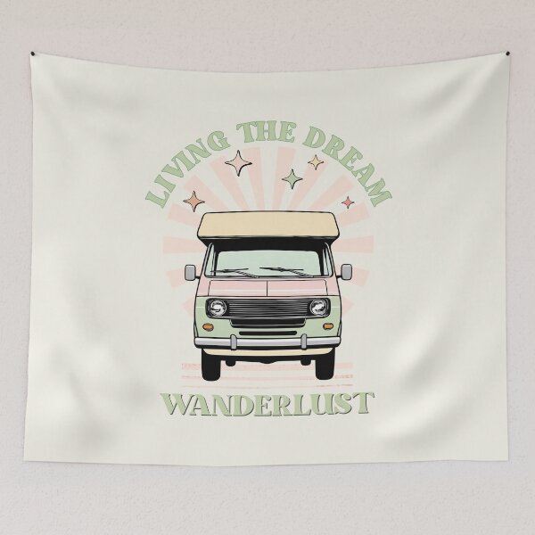 Item preview, Living The Dream - Wanderlust designed and sold by Fee Fee Fay.
