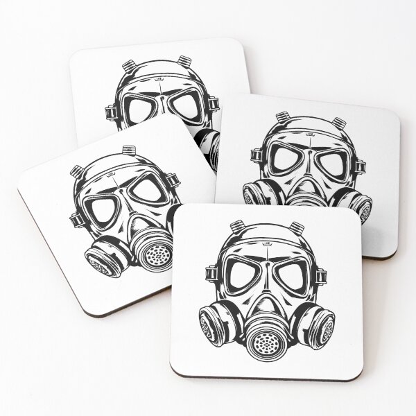Item preview, Respiratory Mask Gas Protective Face Surgical Dystopian designed and sold by inkoutninja.