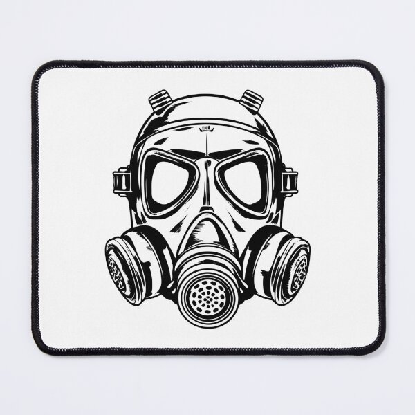 Item preview, Respiratory Mask Gas Protective Face Surgical Dystopian designed and sold by inkoutninja.