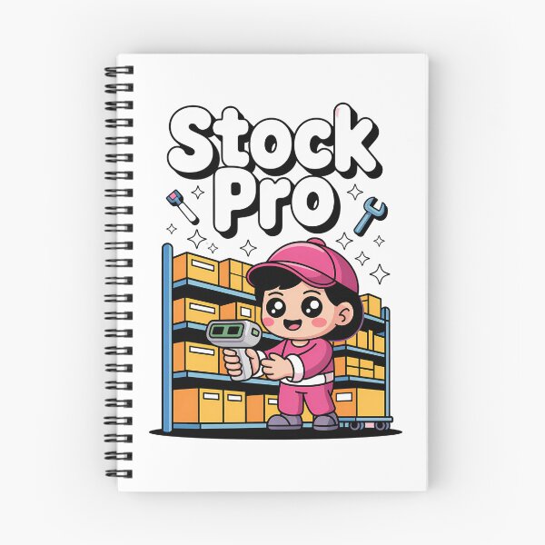 Item preview, Cute Warehouse Stock Pro with Barcode Scanner designed and sold by Taans-Creation.