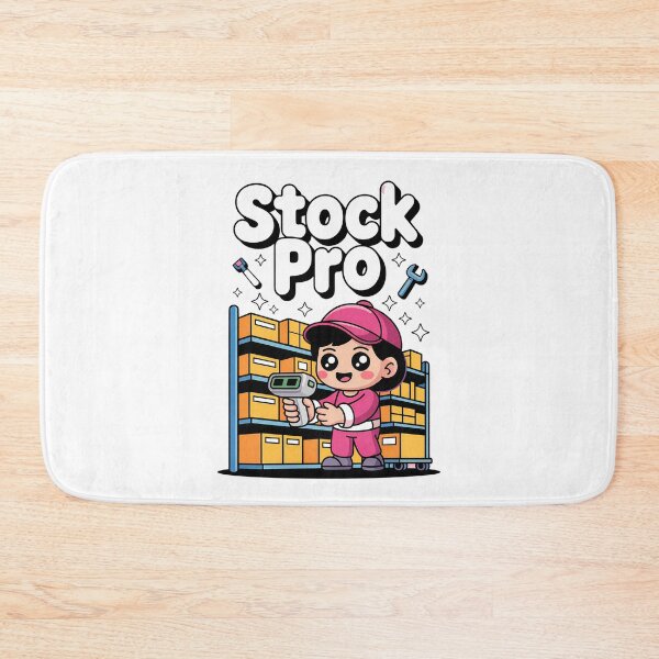 Item preview, Cute Warehouse Stock Pro with Barcode Scanner designed and sold by Taans-Creation.