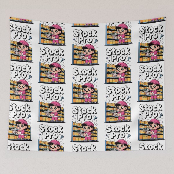 Item preview, Cute Warehouse Stock Pro with Barcode Scanner designed and sold by Taans-Creation.