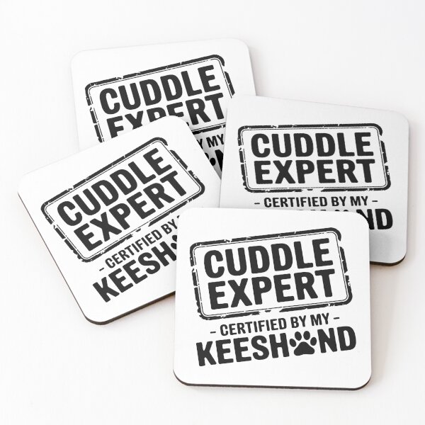 Item preview, Cuddle Expert – Certified by My Keeshond | Funny Dog Lover designed and sold by CuteDesignables.
