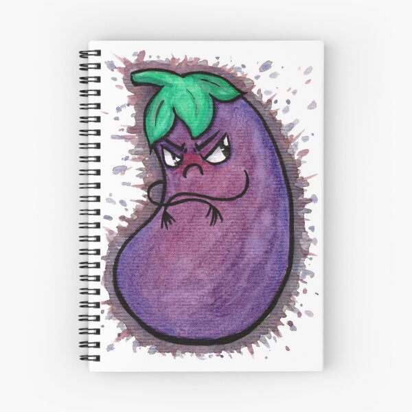 Item preview, Angry Eggplant / Angry Aubergine designed and sold by DarkMysteryCat.