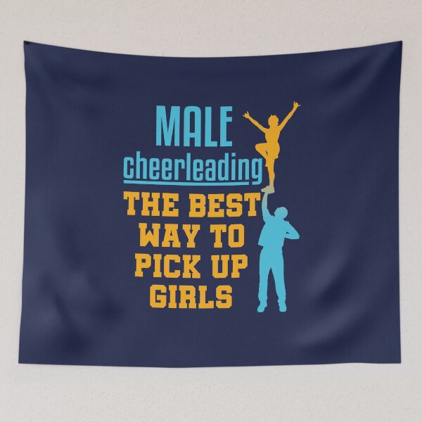 Item preview, Male Cheerleading The Best Way to Pick Up Girls designed and sold by jaygo.