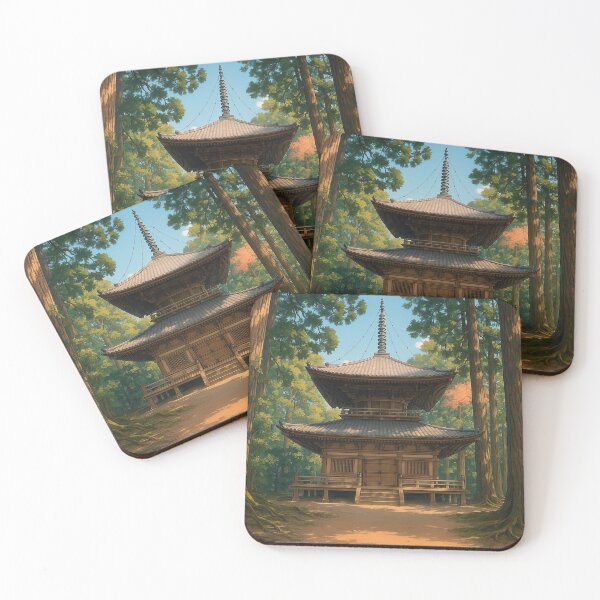 Item preview, The Danjogaran Temple at Mount Koya designed and sold by Takeda-art.