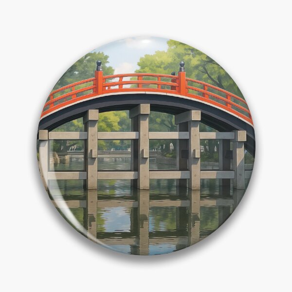 Item preview, Sorihashi bridge of Sumiyoshi Taisha shrine designed and sold by Takeda-art.