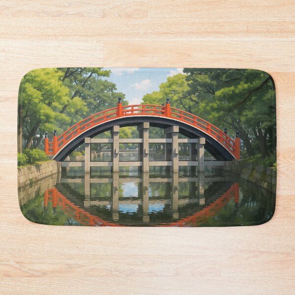 Item preview, Sorihashi bridge of Sumiyoshi Taisha shrine designed and sold by Takeda-art.