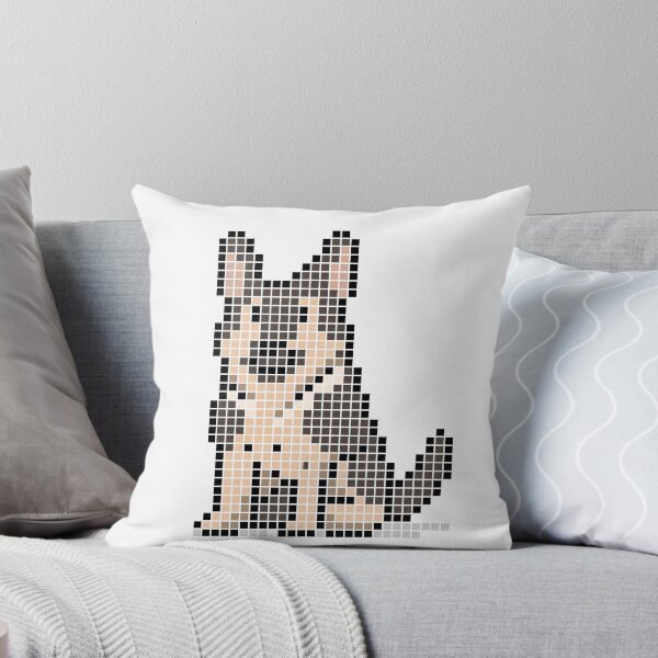 Item preview, Pixeled german shepherd (sable) designed and sold by Brain Fart Buffet.