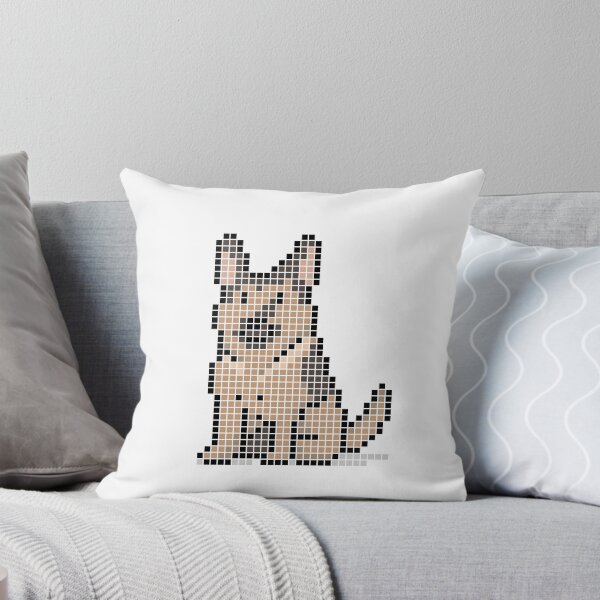 Item preview, Pixeled german shepherd (black / tan) designed and sold by Brain Fart Buffet.