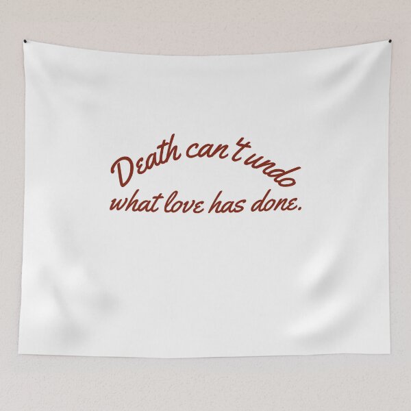 Item preview, Skeleton Love Unisex Tee, Death Can't Undo, Gothic Shirt, Halloween Costume, Heavy Cotton T-Shirt designed and sold by UsandCoDesigns.