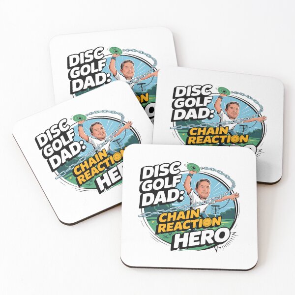 Item preview, Disc Golf Dad Shirt – Chain Reaction Hero | Funny Father’s Day Disc Golf  designed and sold by CuteDesignables.