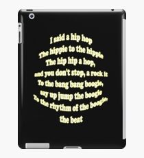 Hip Hop Rap Classic 80's Break Dance Design iPad Case/Skin