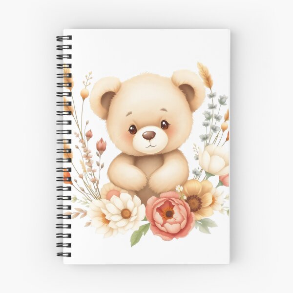 Item preview, Cute Teddy Bear Boho Style designed and sold by NaughtyMeow.