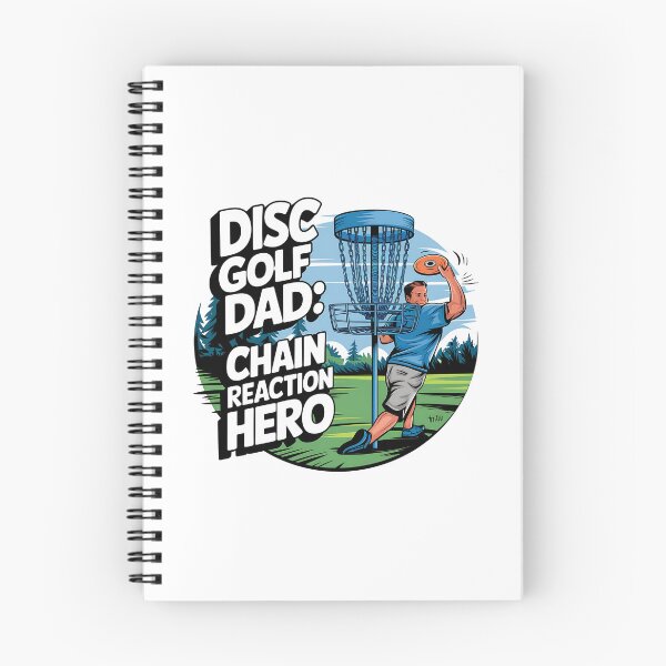 Item preview, Disc Golf Dad Shirt – Chain Reaction Hero | Funny Father’s Day Disc Golf  designed and sold by CuteDesignables.