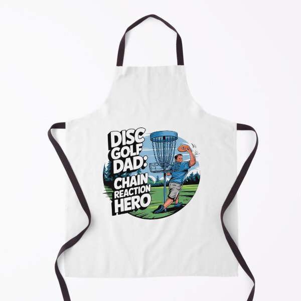 Item preview, Disc Golf Dad Shirt – Chain Reaction Hero | Funny Father’s Day Disc Golf designed and sold by CuteDesignables.
