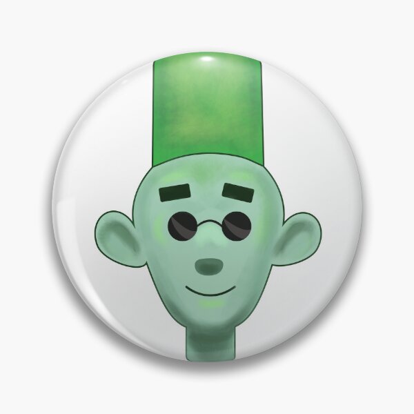Item preview, Cool Green Character with Sunglasses designed and sold by Quirky Glow Girls.