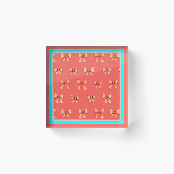 Item preview, Soft Watercolor Bows, Bow Ties & Ribbons – Hand-Painted in Pastel Red designed and sold by lulo-pez-art.