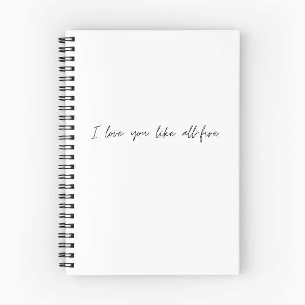 Item preview, I love you like all-fire. SOTR Quote designed and sold by NimuehArt.