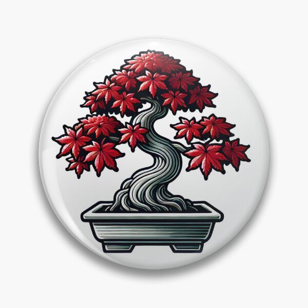 Item preview, Potted Bonsai Tree: Japanese Maple designed and sold by PinUpPizzazz.
